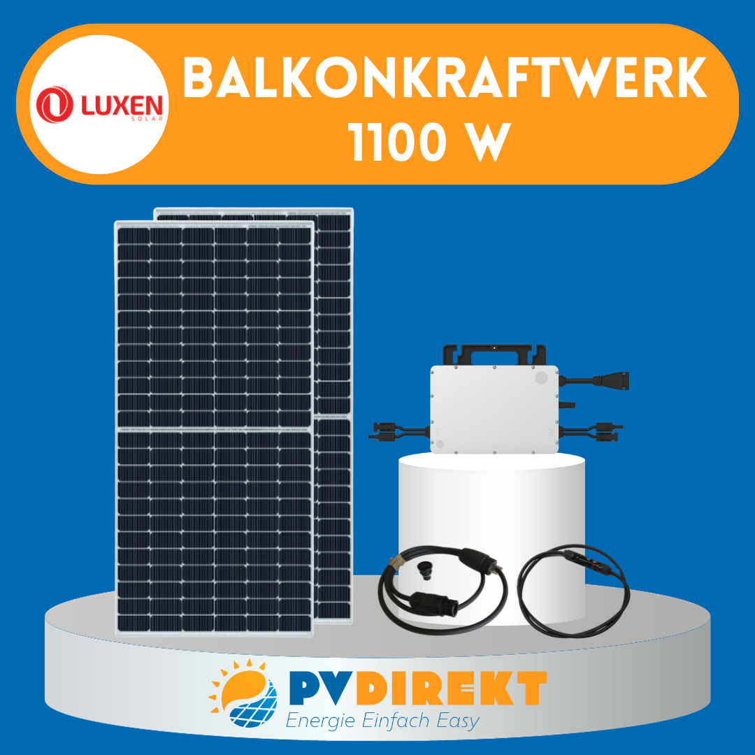 Balkonkraftwerk 1100 W Luxen