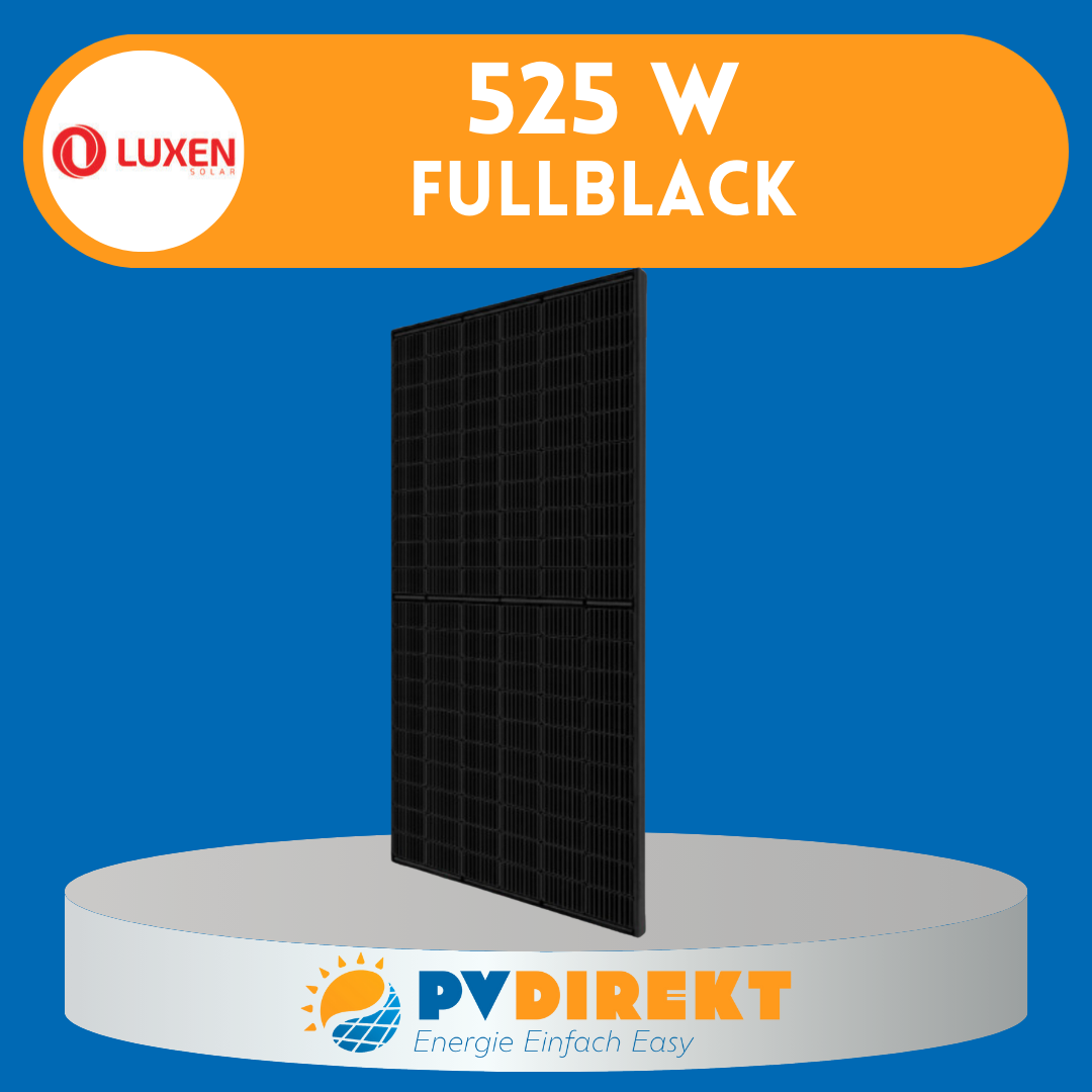 Solarmodul Luxen 525 W fullblack