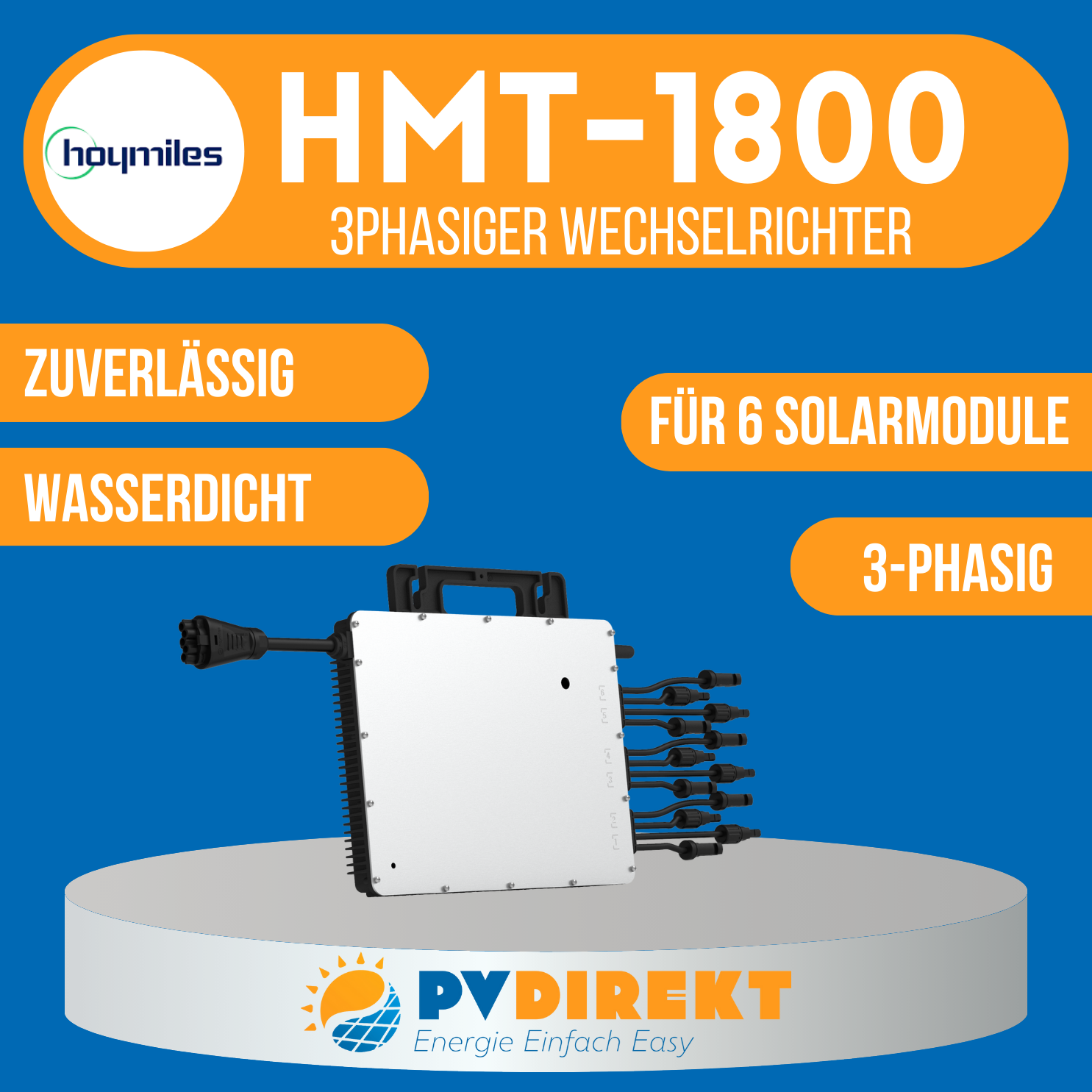 Hoymiles HMT-1800 Wechselrichter