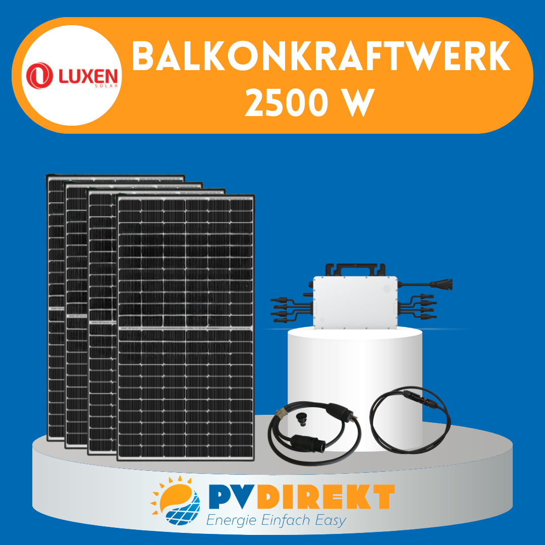 Balkonkraftwerk 2500 W Luxen Balkonkraftwerk 2500 W Luxen