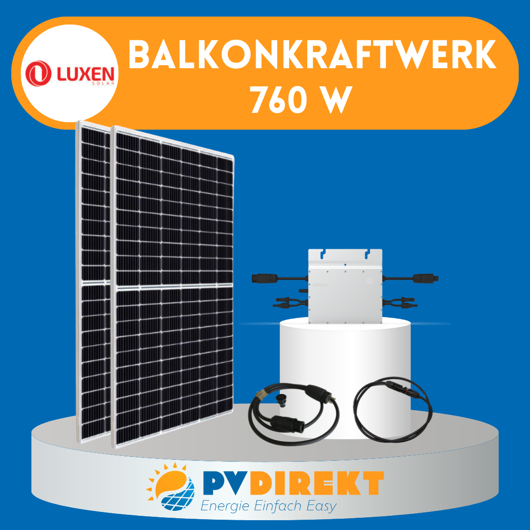 Balkonkraftwerk 760 W Luxen