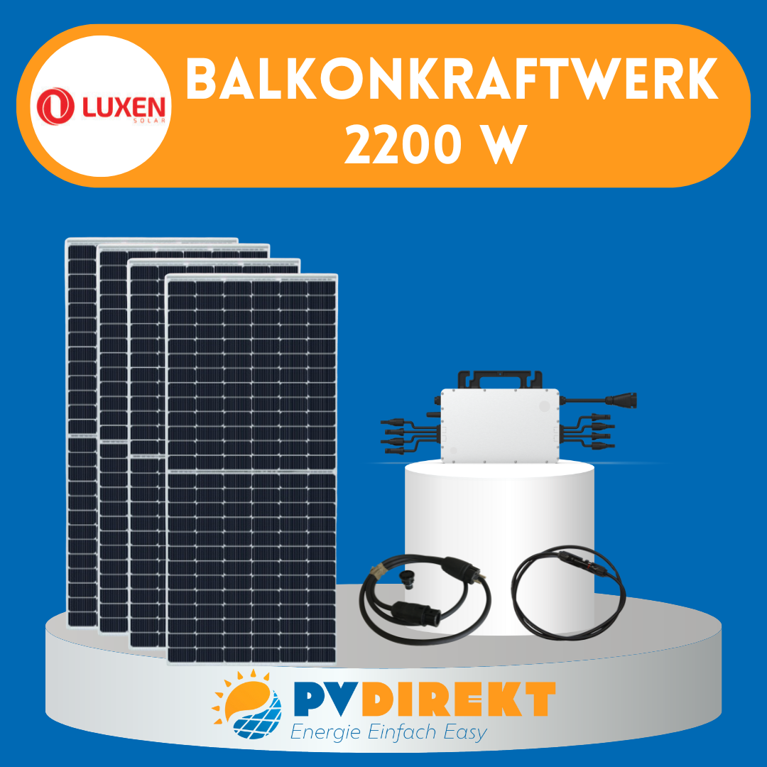 Balkonkraftwerk 2200 W Luxen