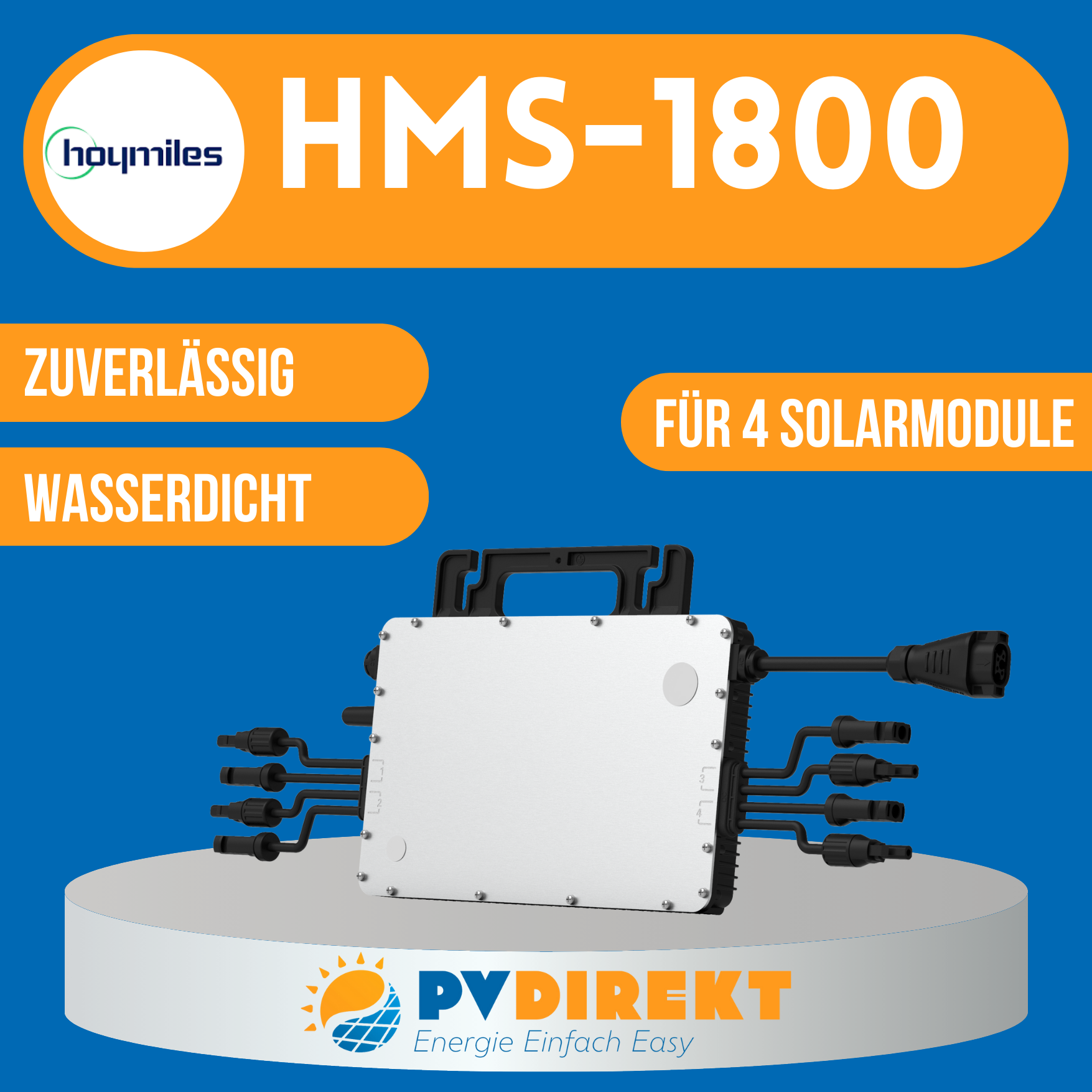 Hoymiles HMS-1800 Wechselrichter