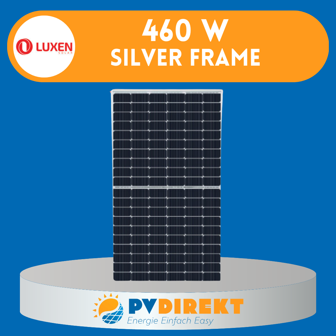 Solarmodul Luxen 460 W silver frame