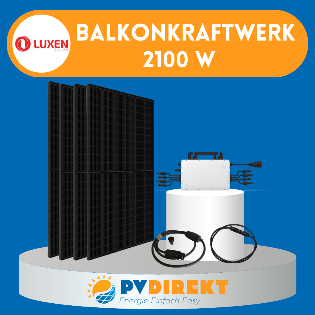 Balkonkraftwerk 2100 W Luxen Balkonkraftwerk 2100 W Luxen