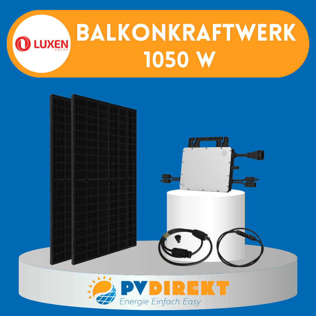 Balkonkraftwerk 1050 W Luxen