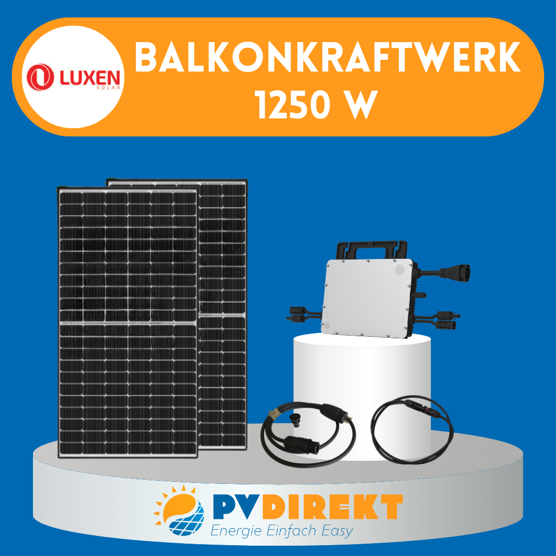 Balkonkraftwerk 1250 W Luxen Balkonkraftwerk 1250 W Luxen