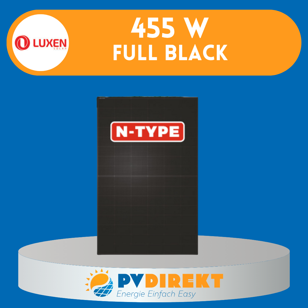 Solarmodul Luxen 455 W full black