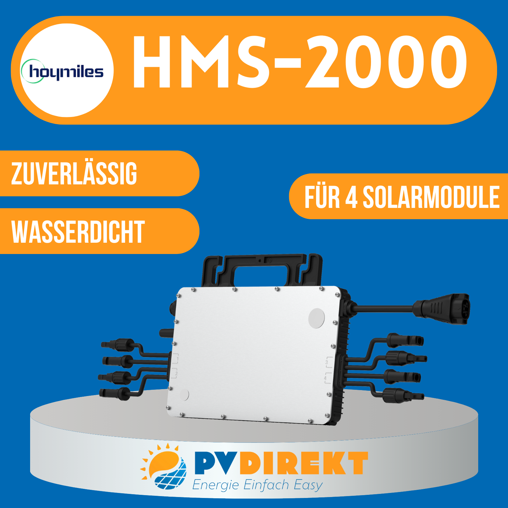 Hoymiles HMS-2000 Wechselrichter