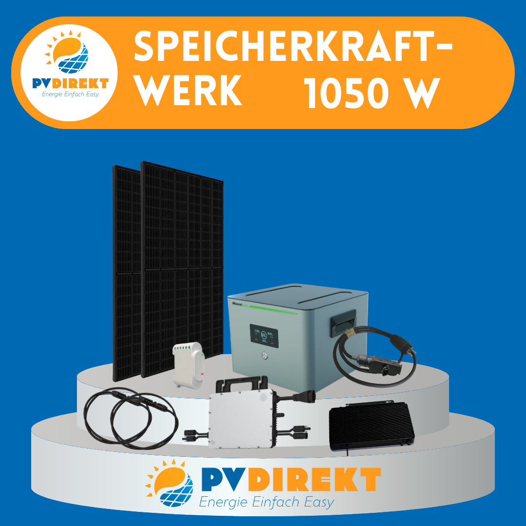 Speicherkraftwerk 1050 W