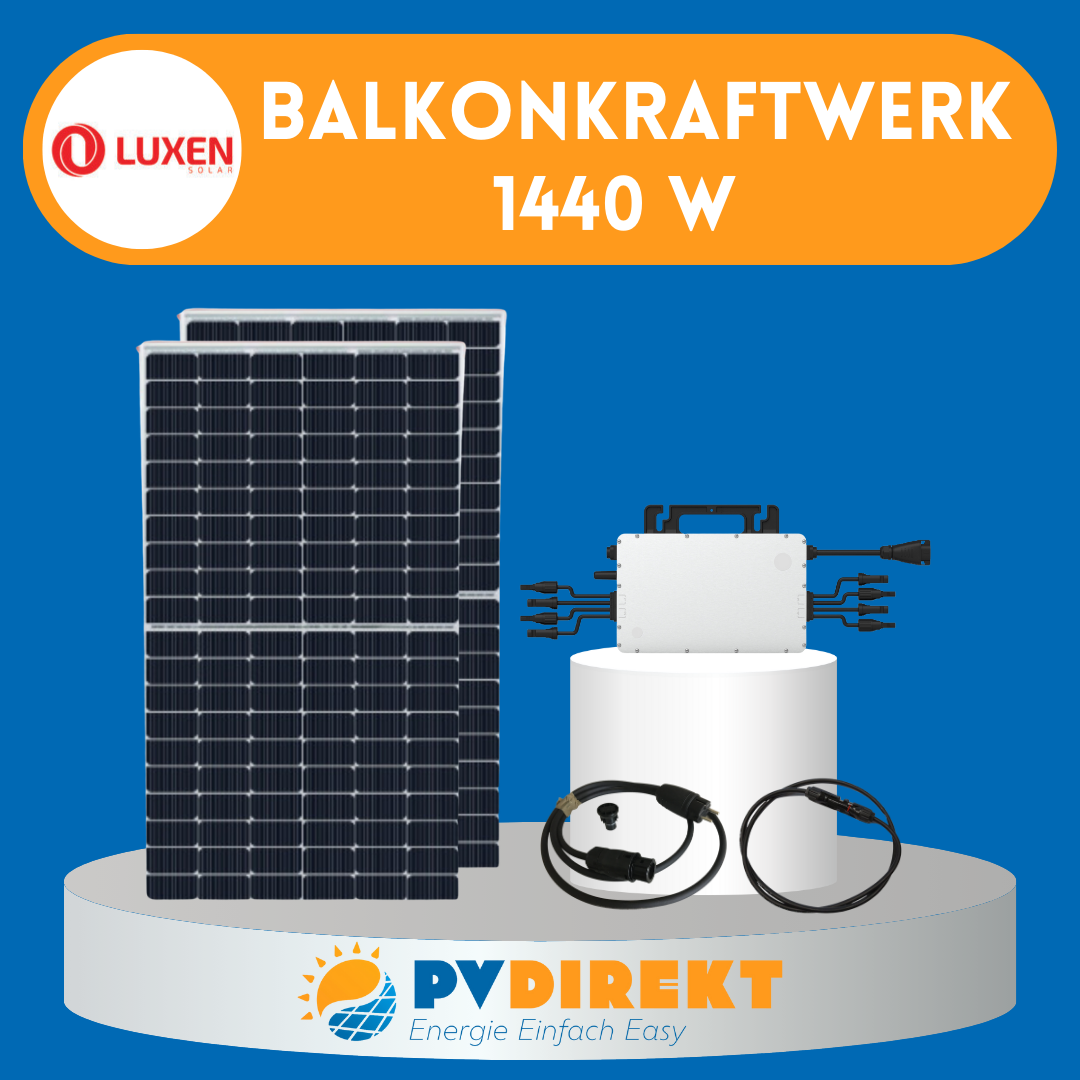Balkonkraftwerk 1440 W Luxen Balkonkraftwerk 1440 W Luxen